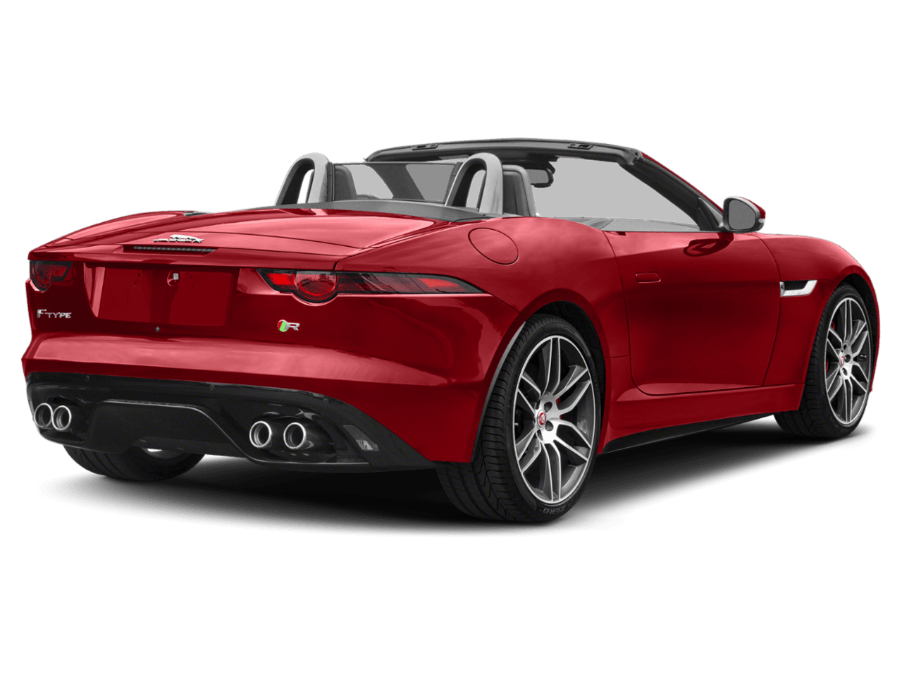 2018 Jaguar F-TYPE 296HP - Rear 3/4, facing to the right