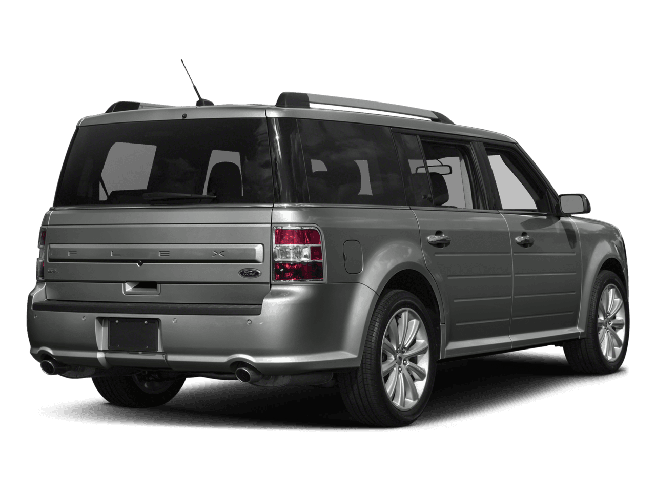 2018 Ford Flex SEL FWD - Rear 3/4, facing to the right