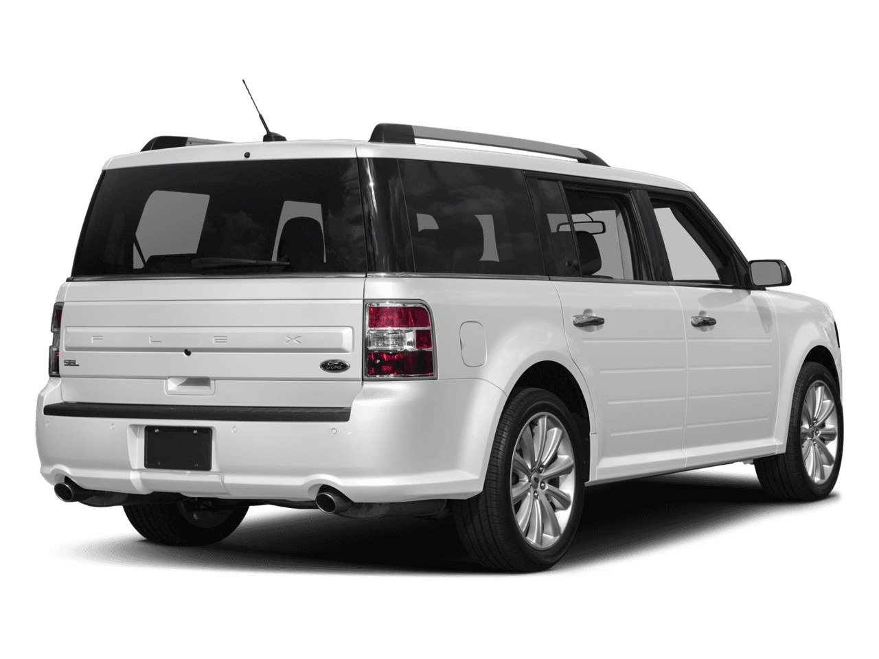 2018 Ford Flex SEL FWD - Rear 3/4, facing to the right