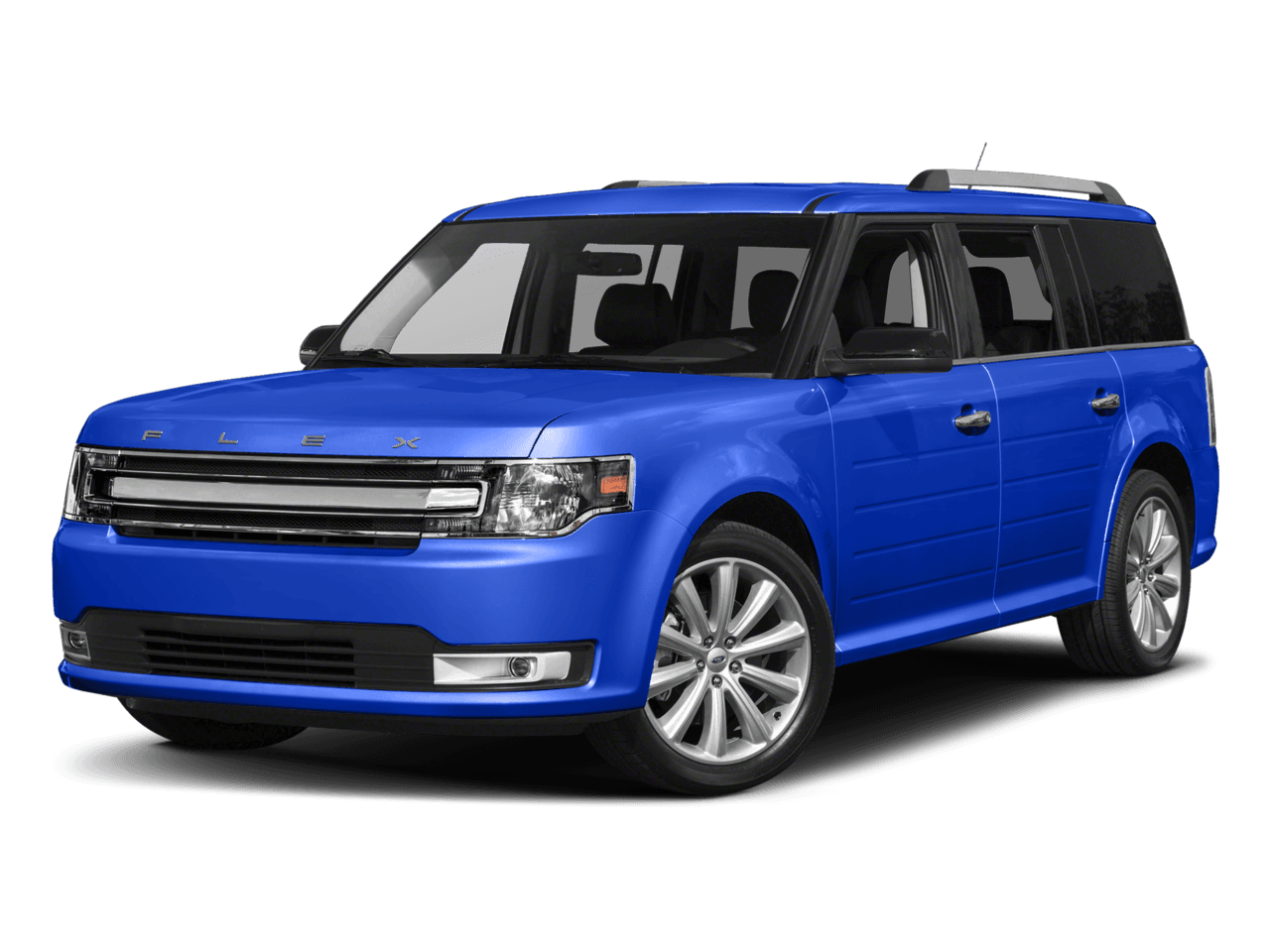 2018 Ford Flex SEL AWD - Front 3/4, facing to the left