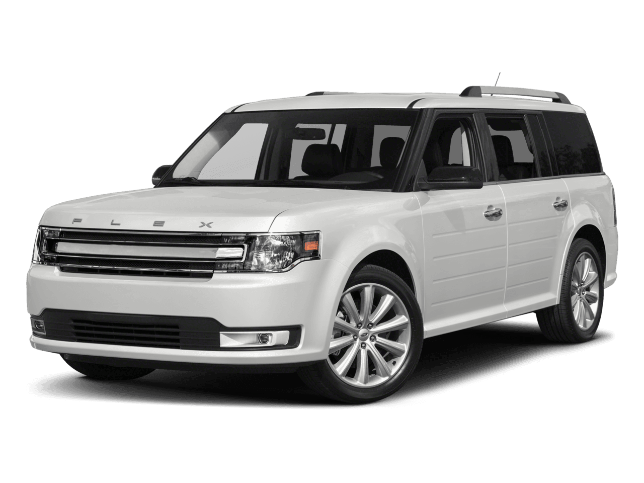2018 Ford Flex SEL AWD - Front 3/4, facing to the left