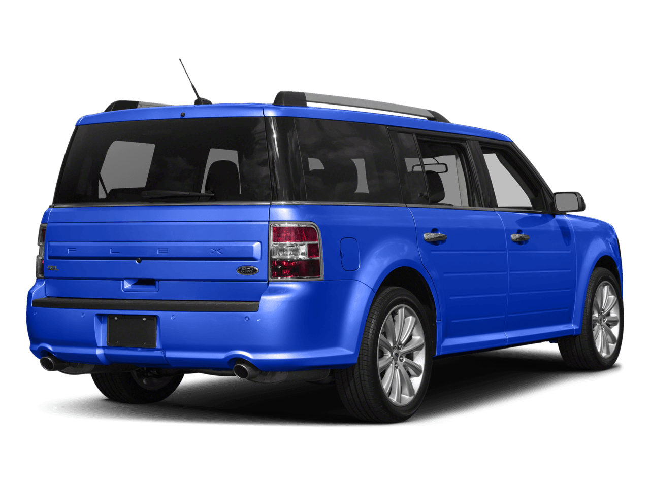 2018 Ford Flex SEL AWD - Rear 3/4, facing to the right