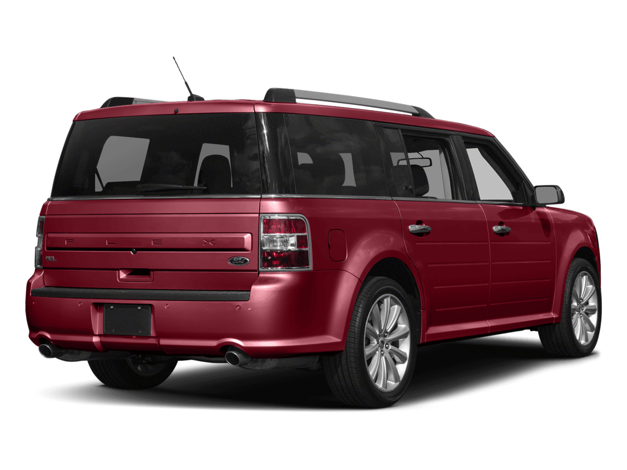 2018 Ford Flex SEL AWD - Rear 3/4, facing to the right