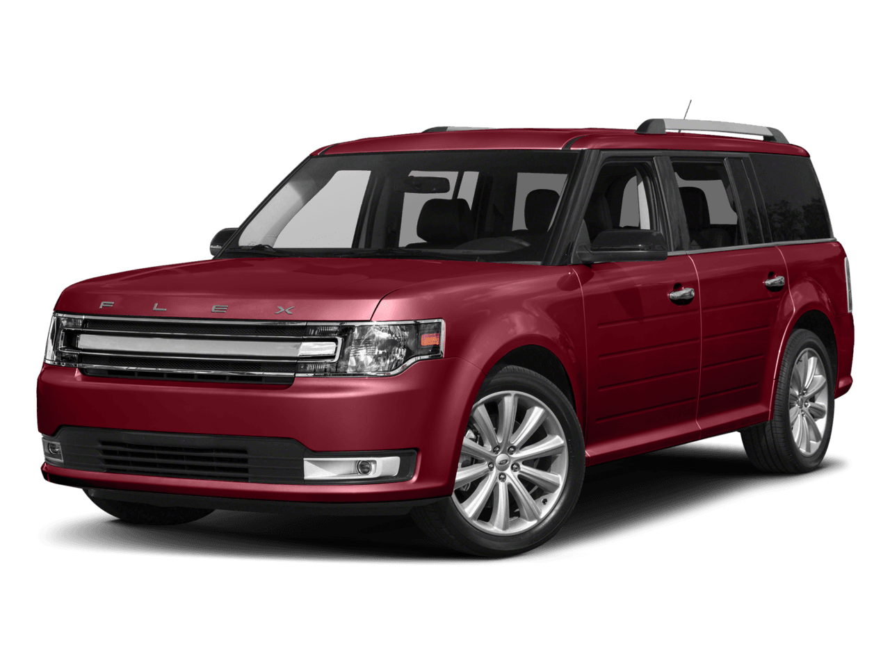 2018 Ford Flex Limited AWD - Front 3/4, facing to the left