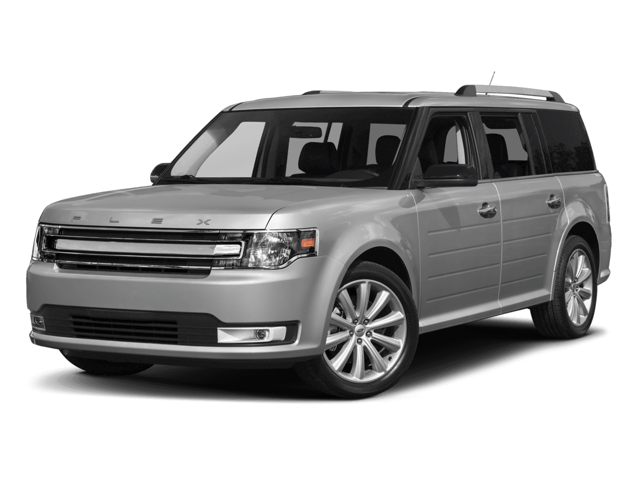 2018 Ford Flex Limited EcoBoost AWD - Front 3/4, facing to the left