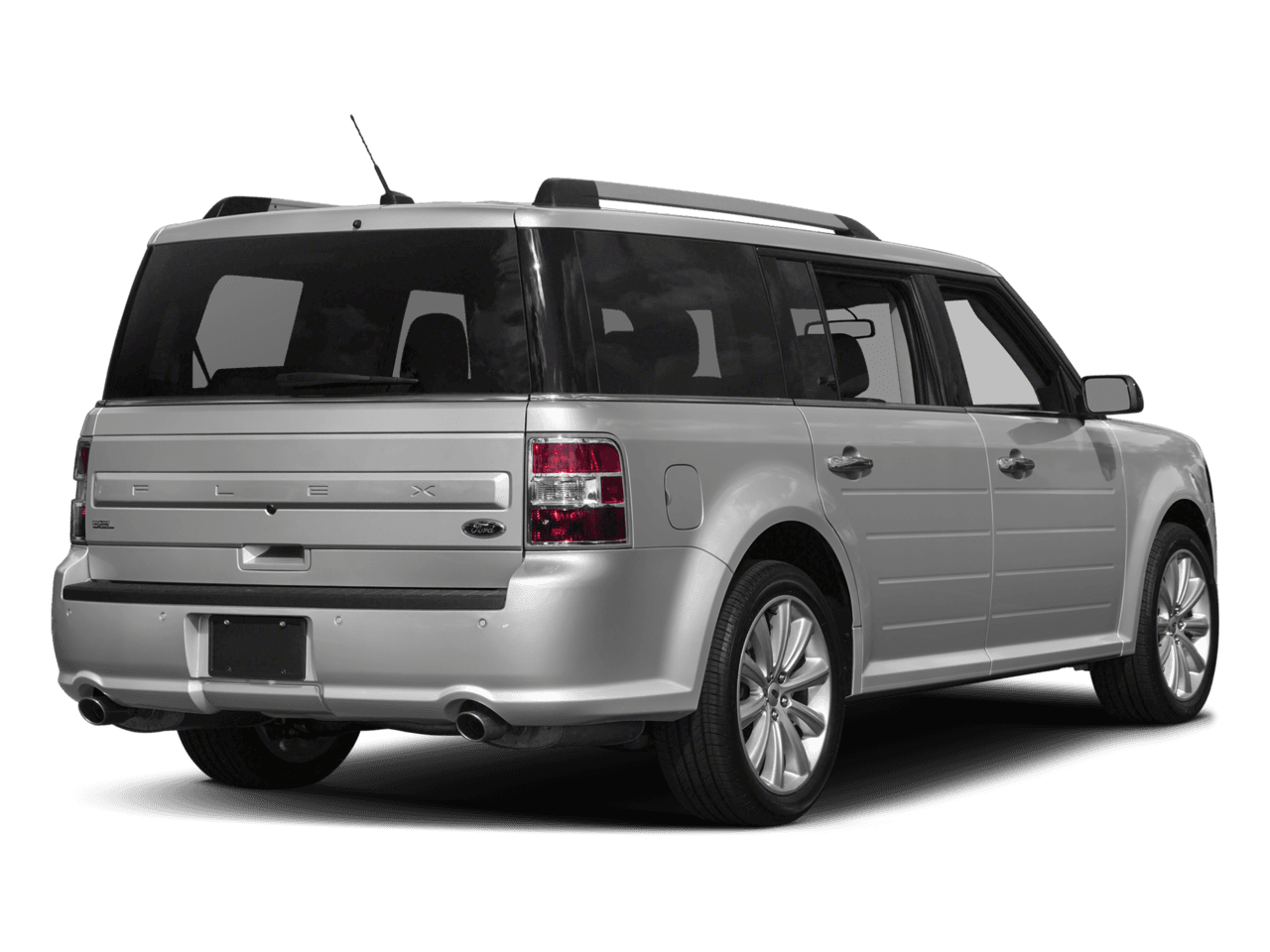 2018 Ford Flex Limited EcoBoost AWD - Rear 3/4, facing to the right