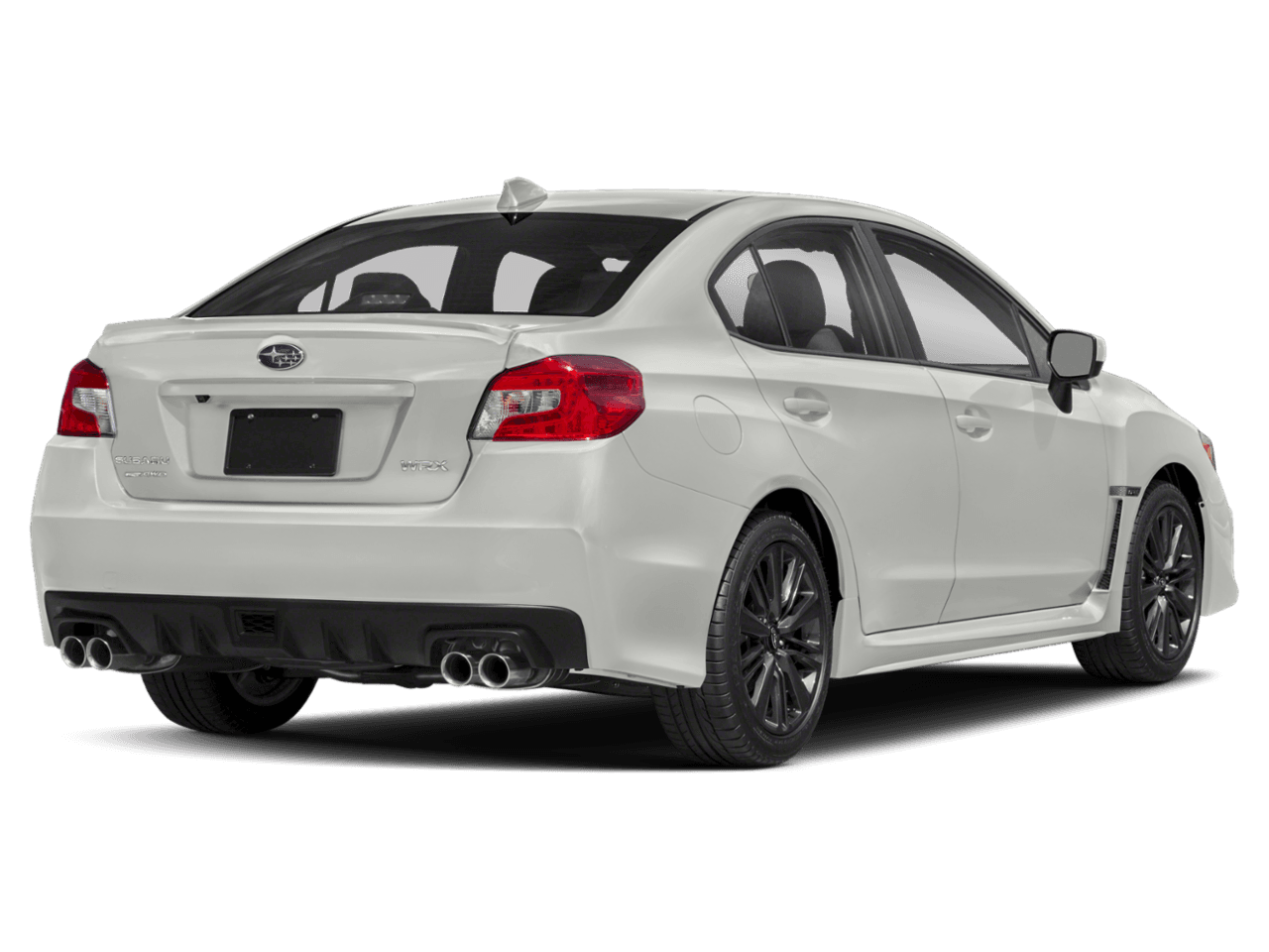 2018 Subaru WRX  - Rear 3/4, facing to the right