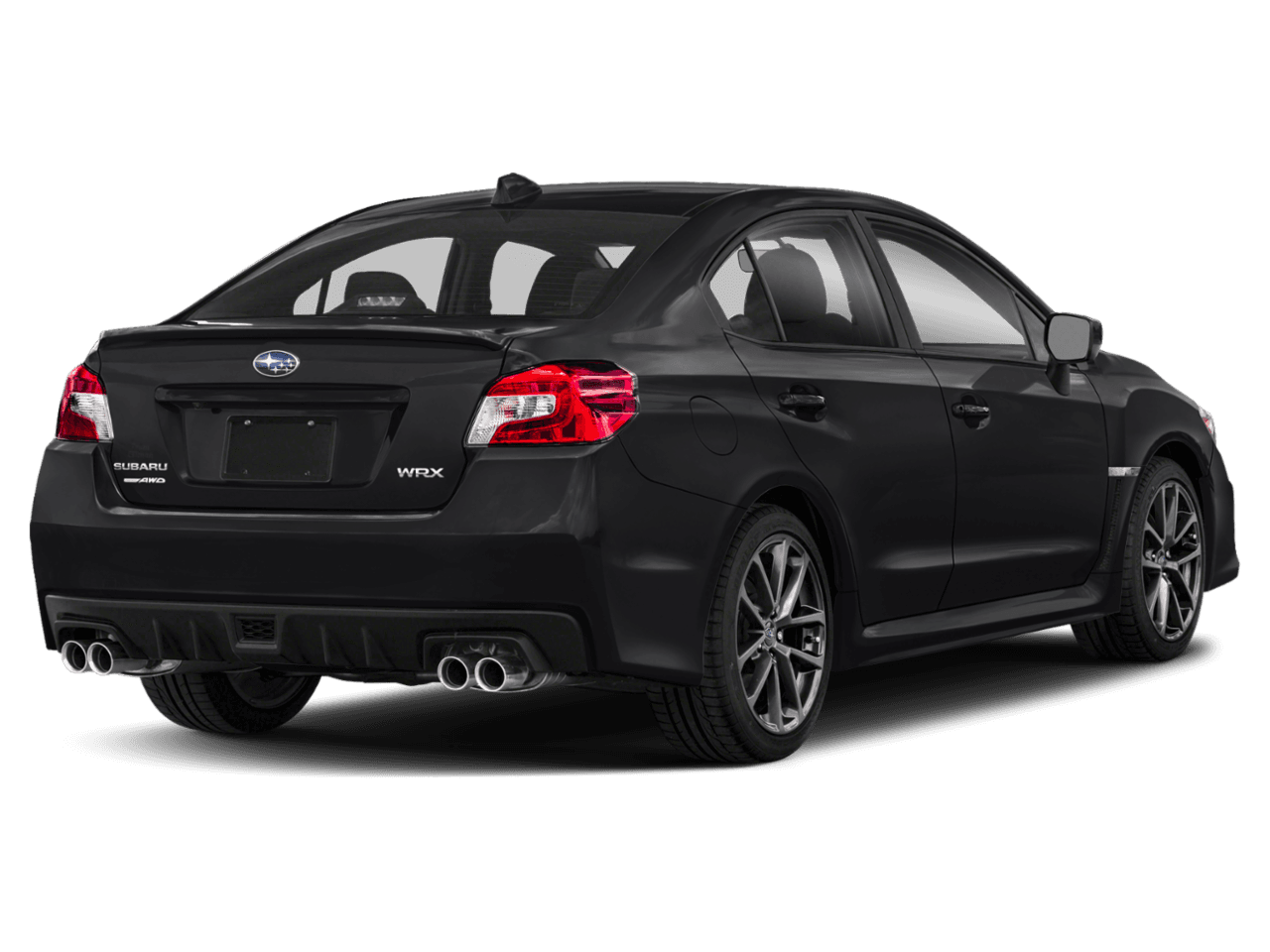 2018 Subaru WRX Limited - Rear 3/4, facing to the right