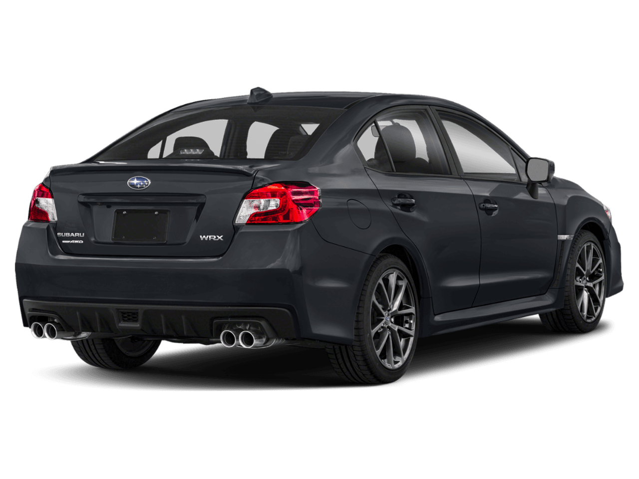 2018 Subaru WRX Limited - Rear 3/4, facing to the right