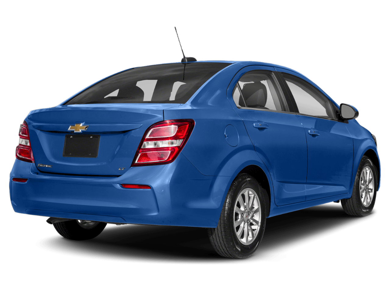 2018 Chevrolet Sonic LS - Rear 3/4, facing to the right