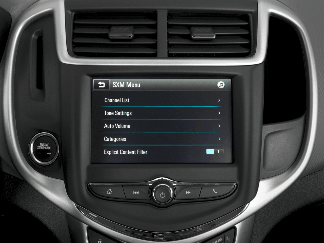 2018 Chevrolet Sonic LS - Interior Stereo System