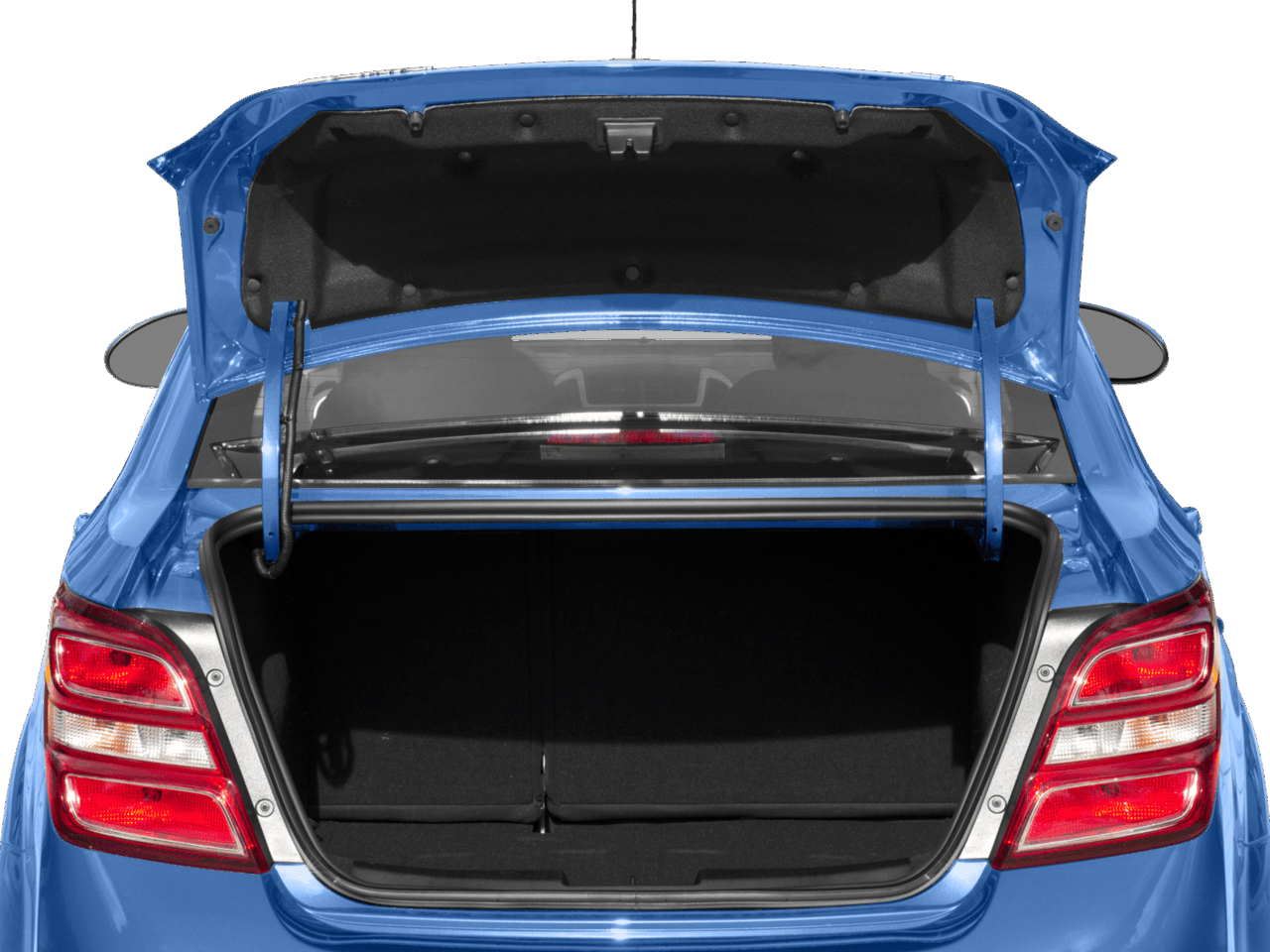 2018 Chevrolet Sonic LS - Interior Trunk with Hatch Open Feature