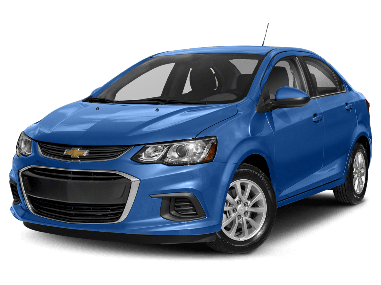 2018 Chevrolet Sonic LS - Front 3/4, facing to the left