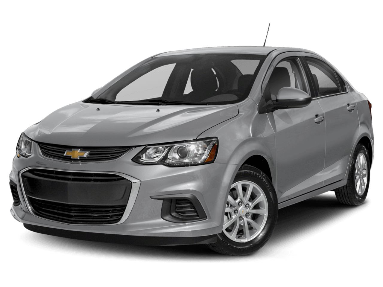 2018 Chevrolet Sonic LS - Front 3/4, facing to the left