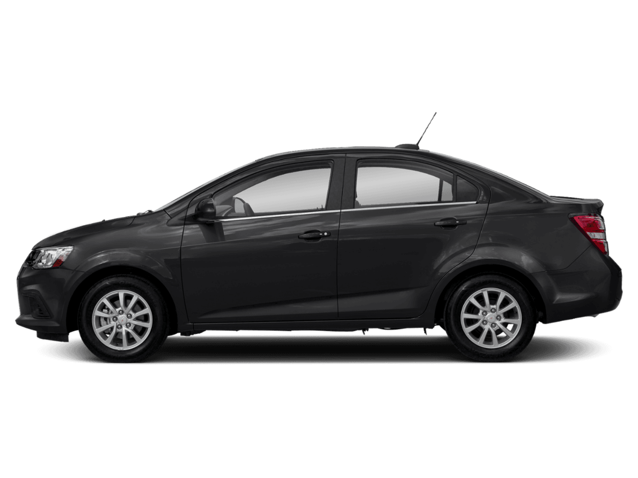 2018 Chevrolet Sonic LT - Profile, facing to the left