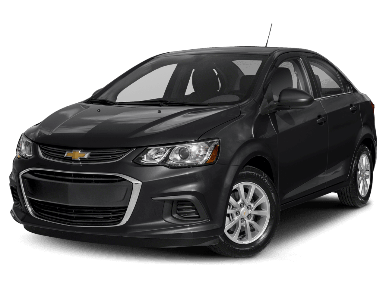 2018 Chevrolet Sonic LT - Front 3/4, facing to the left