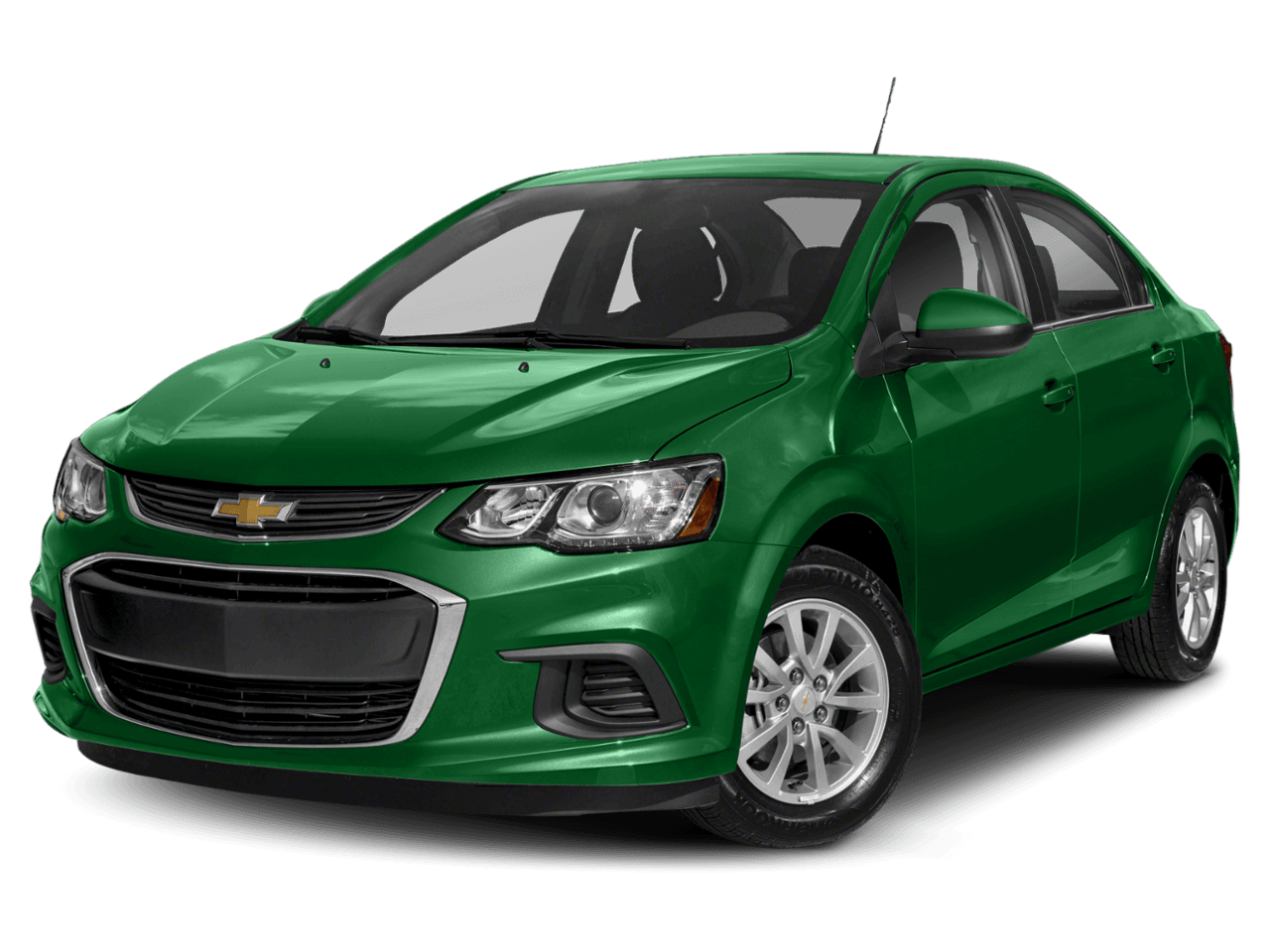 2018 Chevrolet Sonic LT - Front 3/4, facing to the left