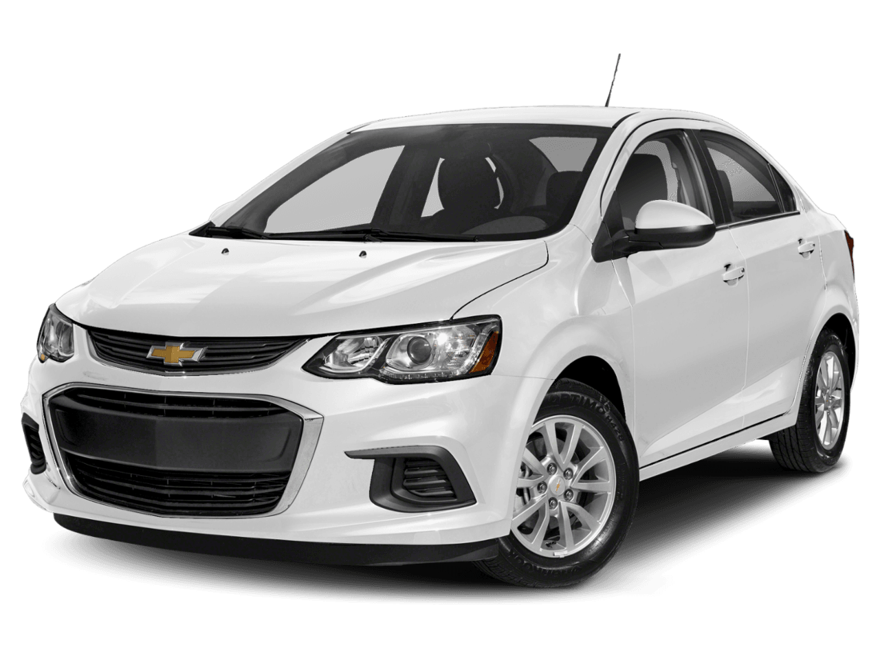 2018 Chevrolet Sonic LT - Front 3/4, facing to the left