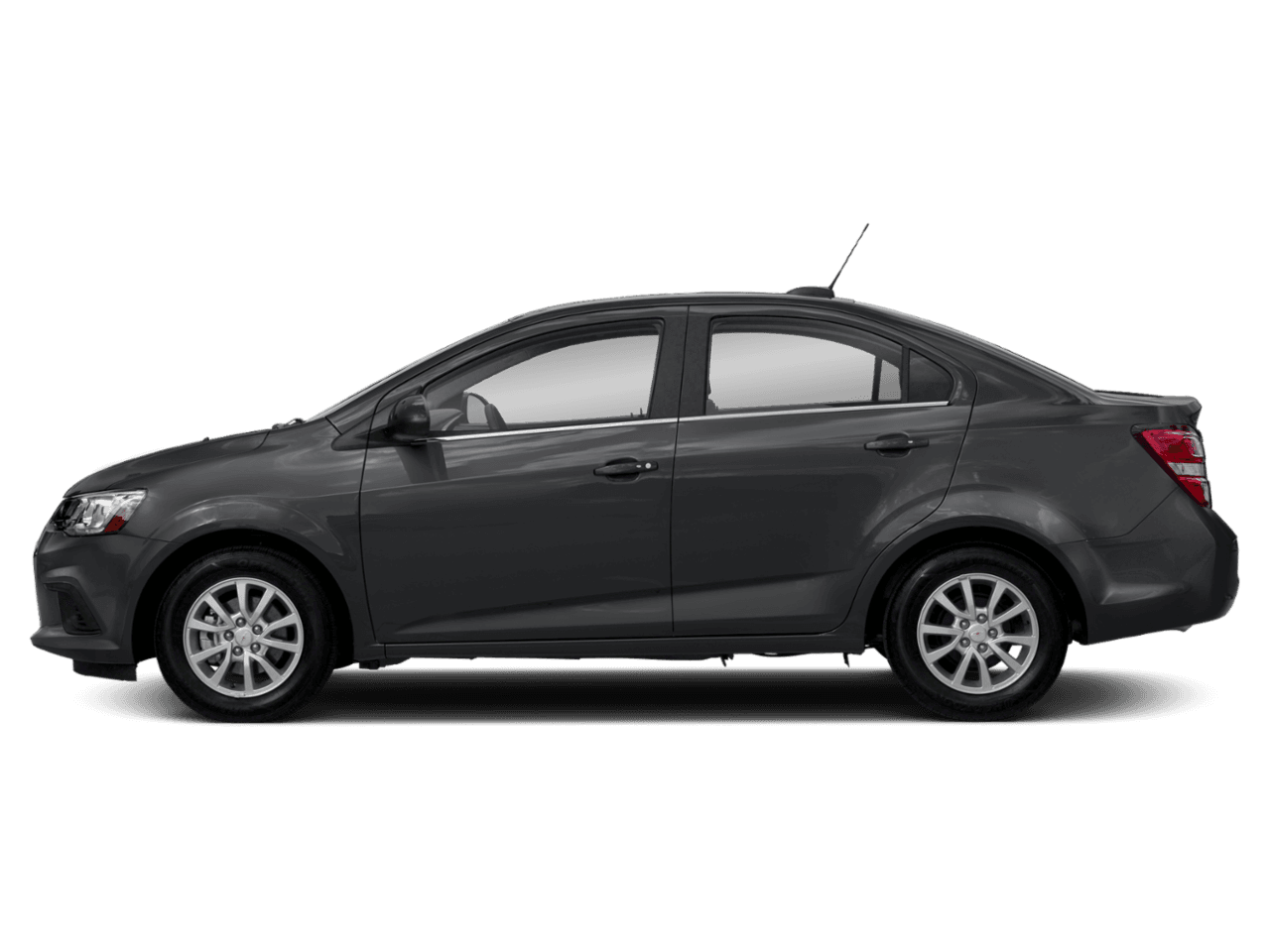 2018 Chevrolet Sonic LT - Profile, facing to the left