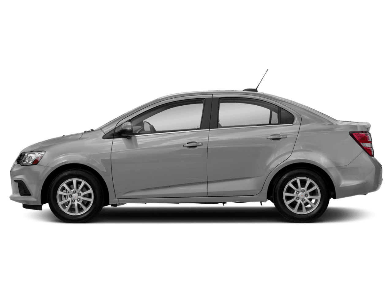 2018 Chevrolet Sonic LT - Profile, facing to the left