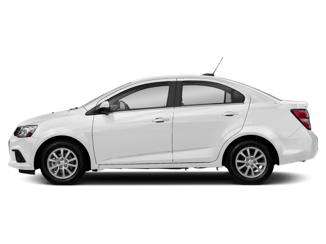 2018 Chevrolet Sonic LT - Profile, facing to the left