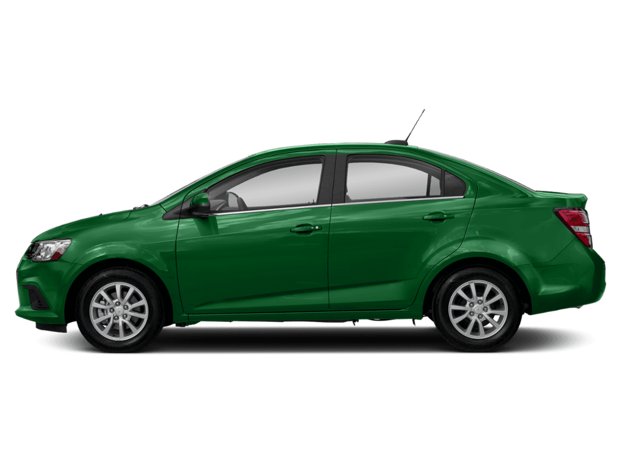 2018 Chevrolet Sonic Premier - Profile, facing to the left