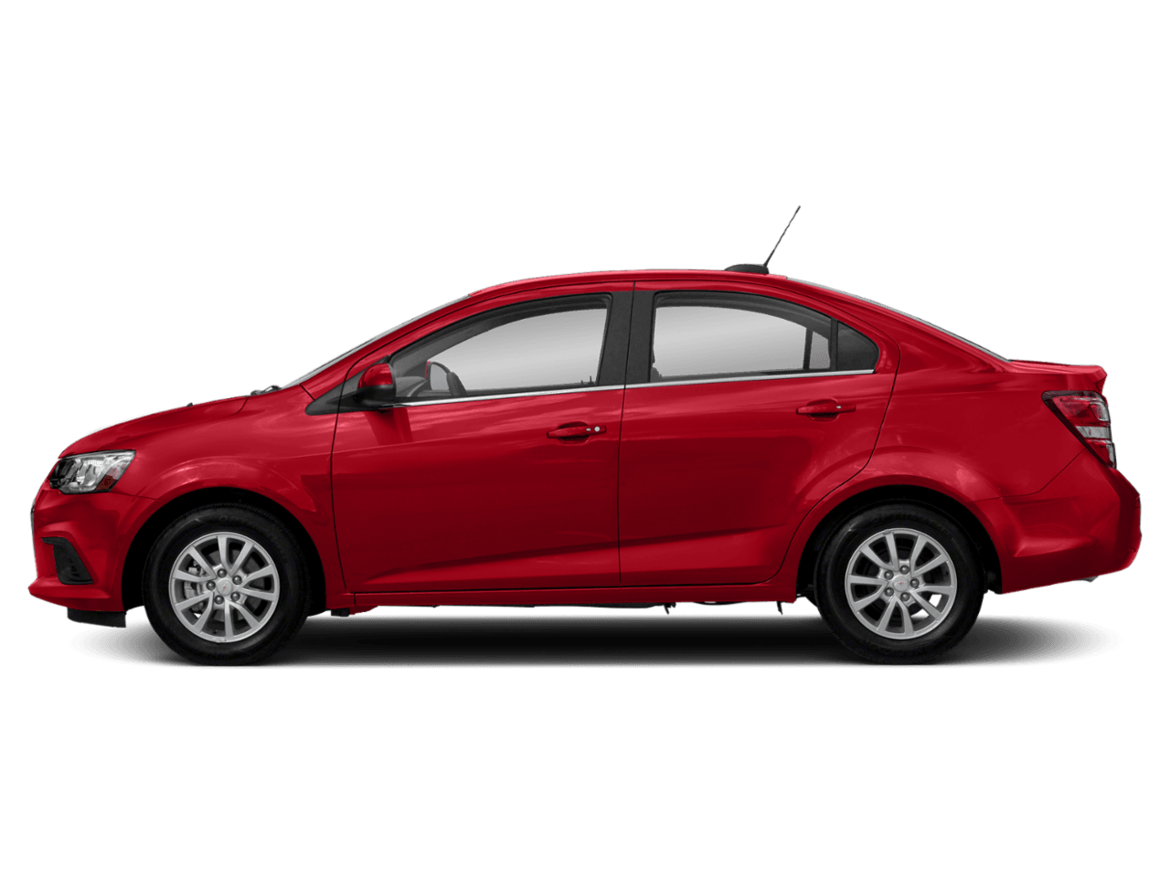 2018 Chevrolet Sonic Premier - Profile, facing to the left