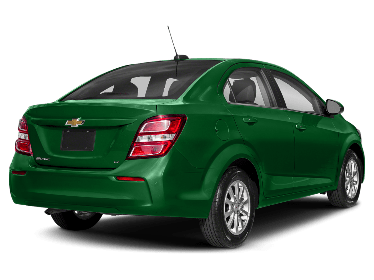 2018 Chevrolet Sonic Premier - Rear 3/4, facing to the right