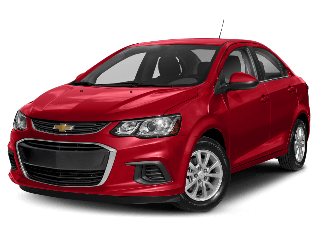 2018 Chevrolet Sonic Premier - Front 3/4, facing to the left