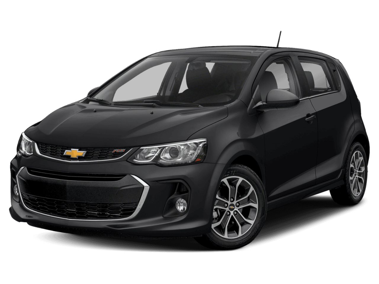 2018 Chevrolet Sonic LT - Front 3/4, facing to the left