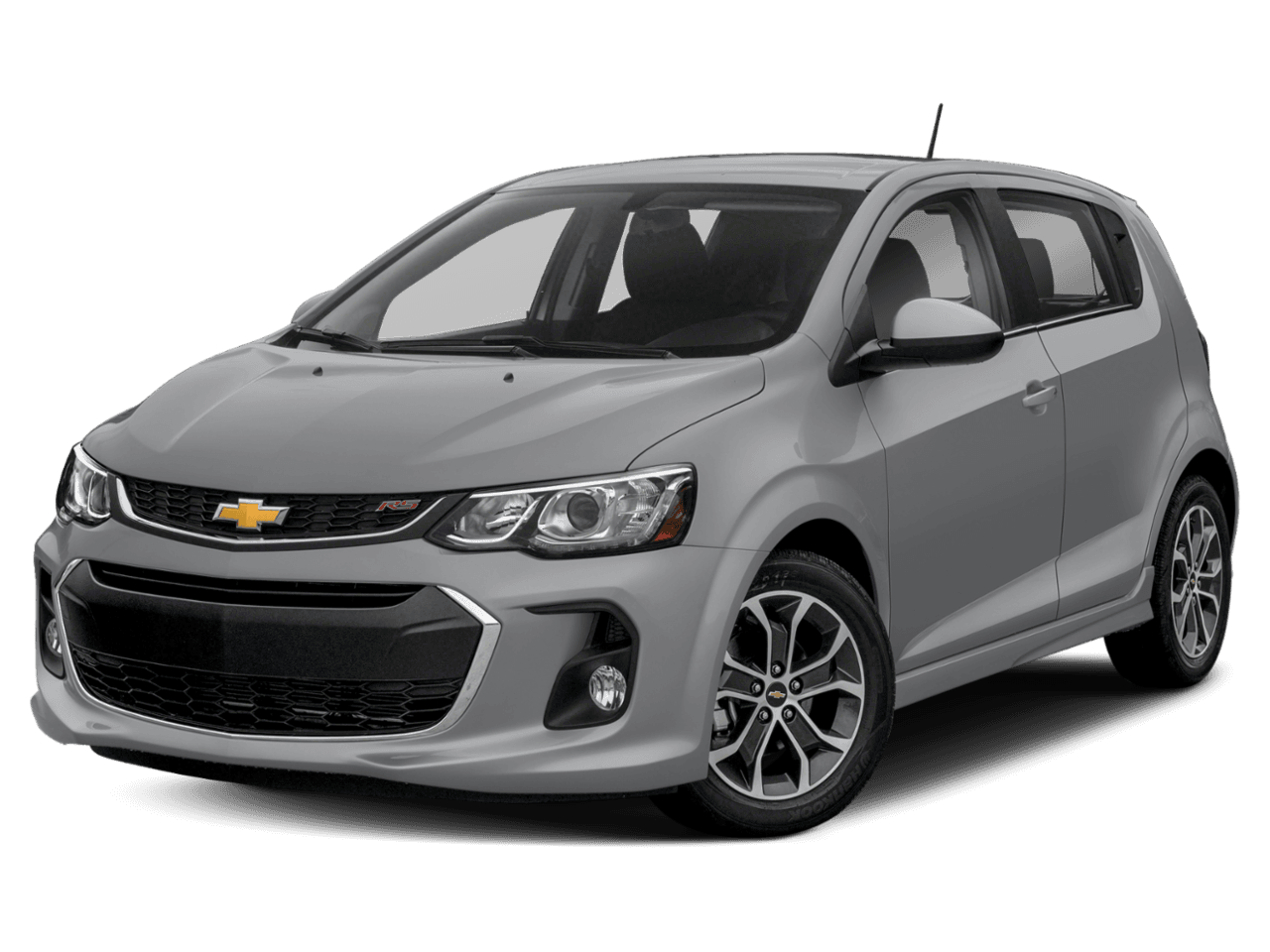 2018 Chevrolet Sonic LT - Front 3/4, facing to the left