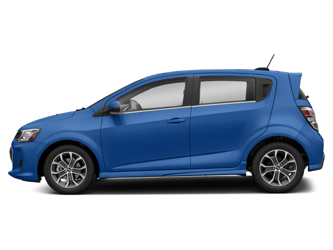 2018 Chevrolet Sonic LT - Profile, facing to the left