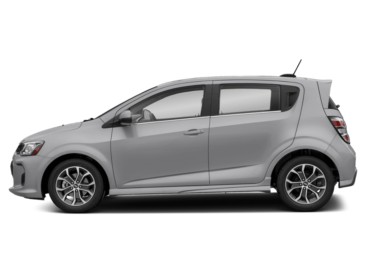 2018 Chevrolet Sonic LT - Profile, facing to the left