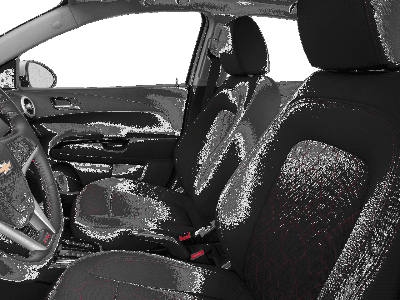 2018 Chevrolet Sonic Premier - Interior Driver's Side with Door Open, Front Seat Feature