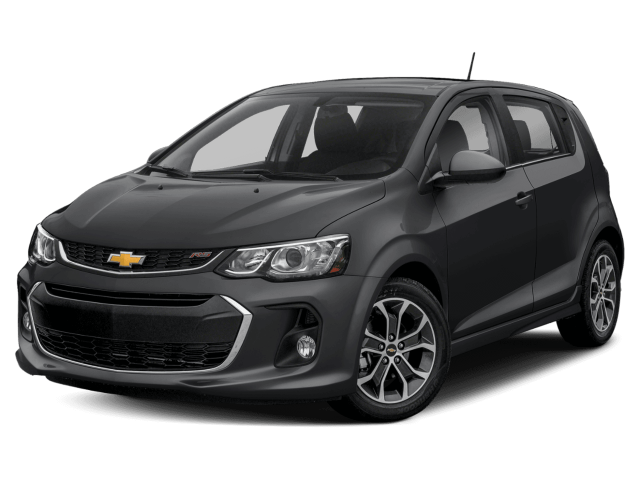 2018 Chevrolet Sonic Premier - Front 3/4, facing to the left