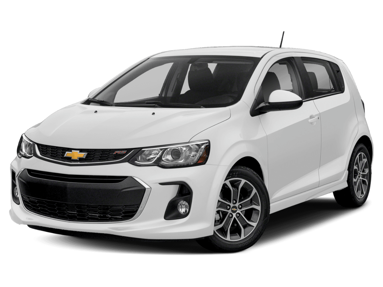 2018 Chevrolet Sonic Premier - Front 3/4, facing to the left