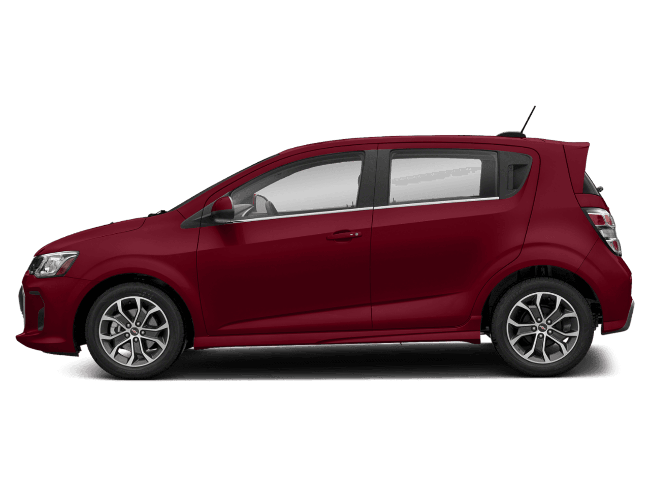 2018 Chevrolet Sonic Premier - Profile, facing to the left