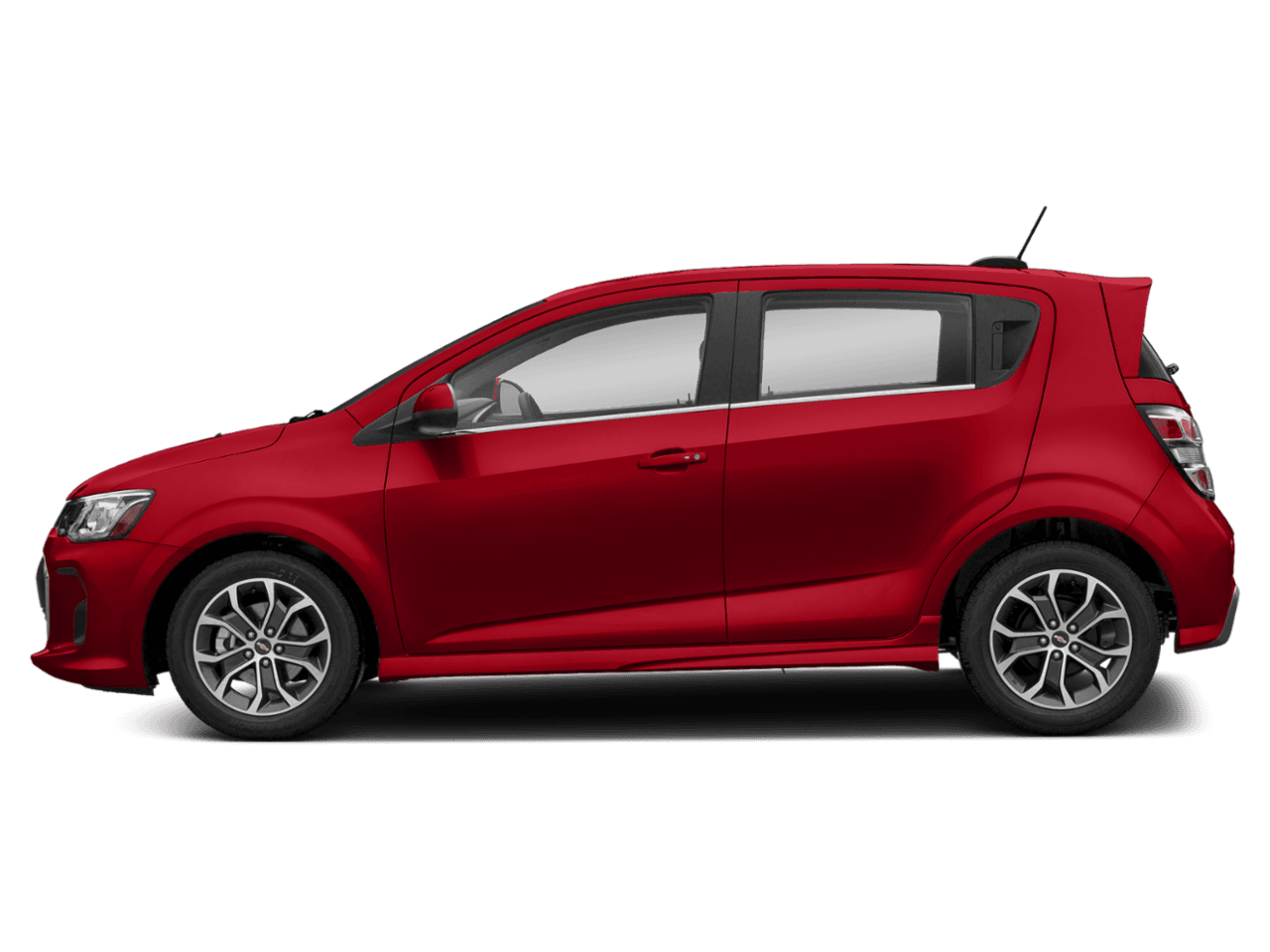 2018 Chevrolet Sonic Premier - Profile, facing to the left