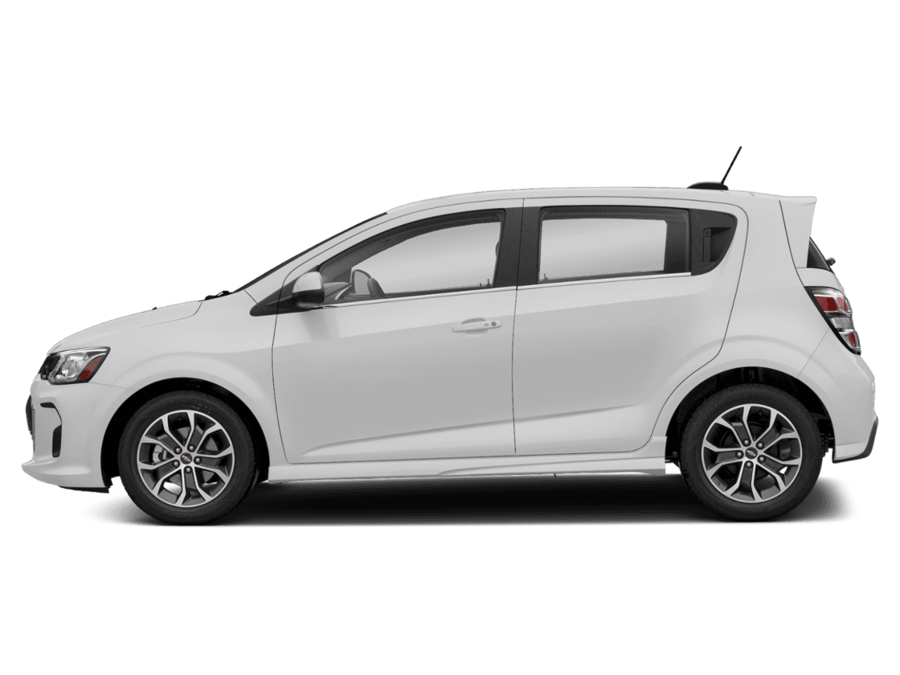 2018 Chevrolet Sonic Premier - Profile, facing to the left