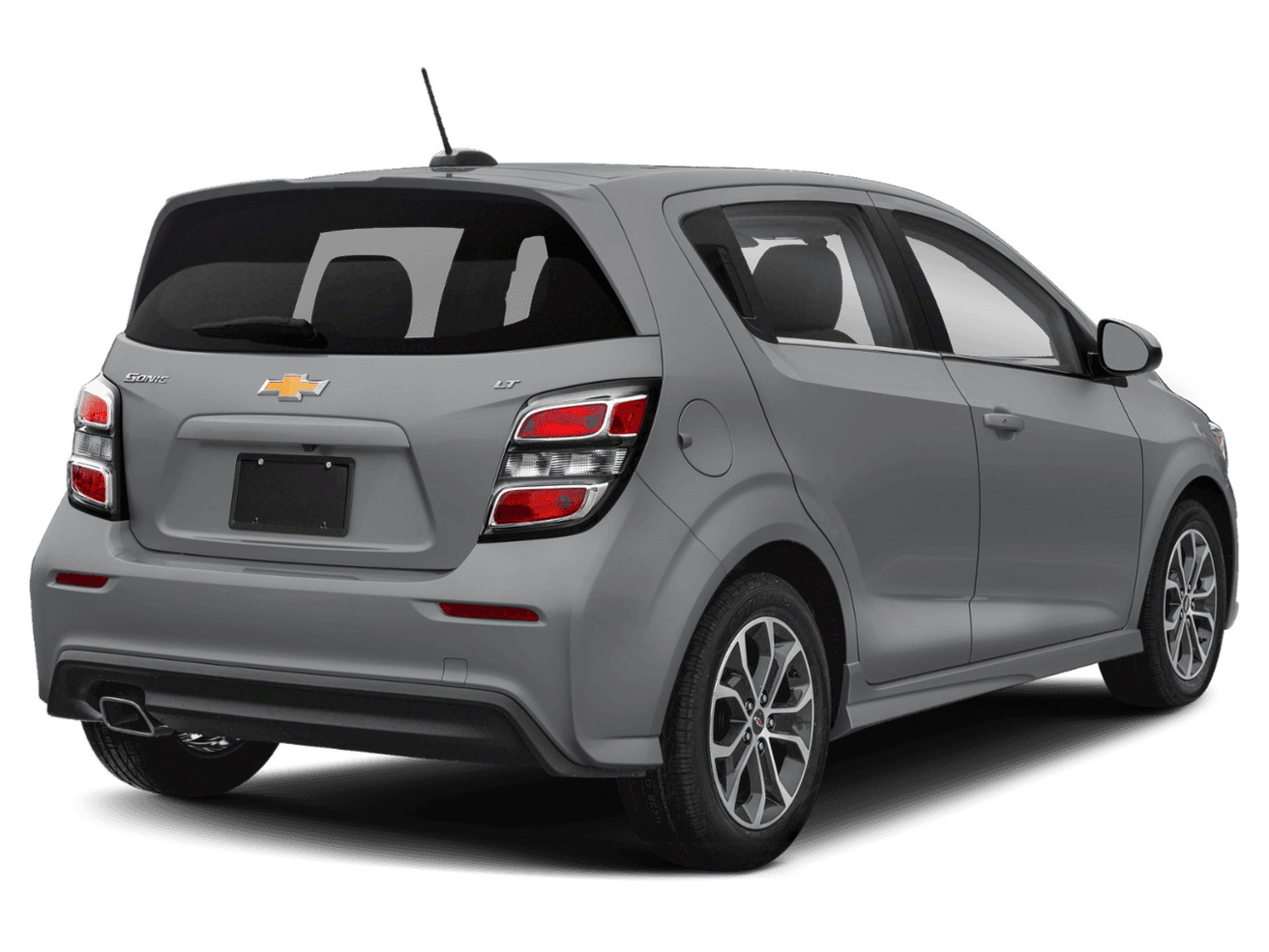 2018 Chevrolet Sonic Premier - Rear 3/4, facing to the right