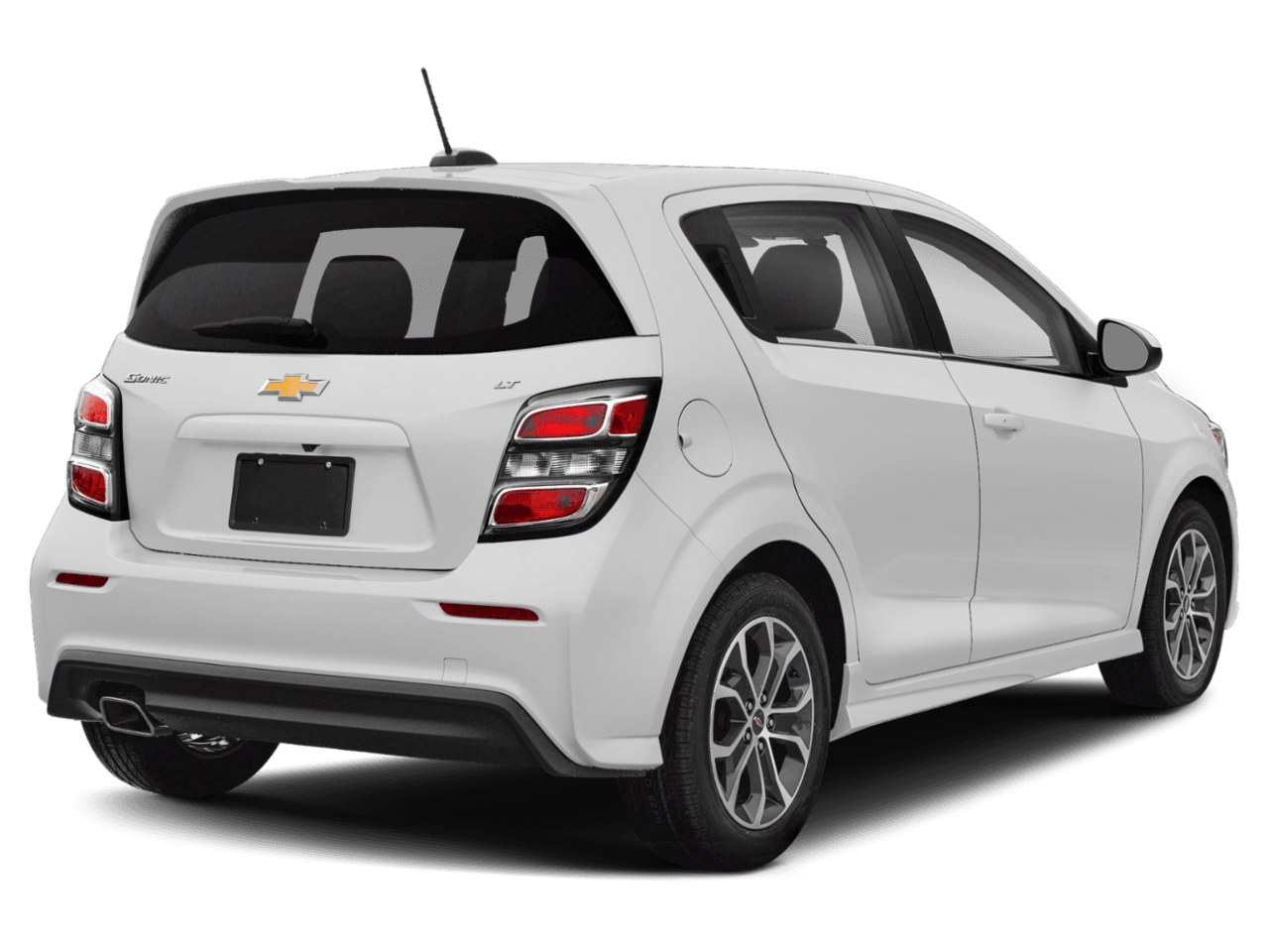 2018 Chevrolet Sonic Premier - Rear 3/4, facing to the right