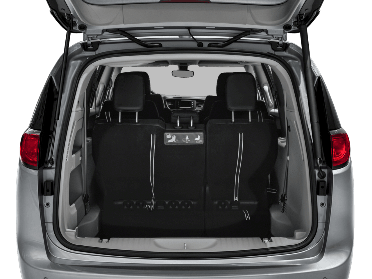 2018 Chrysler Pacifica Touring L Plus - Interior Trunk with Hatch Open Feature