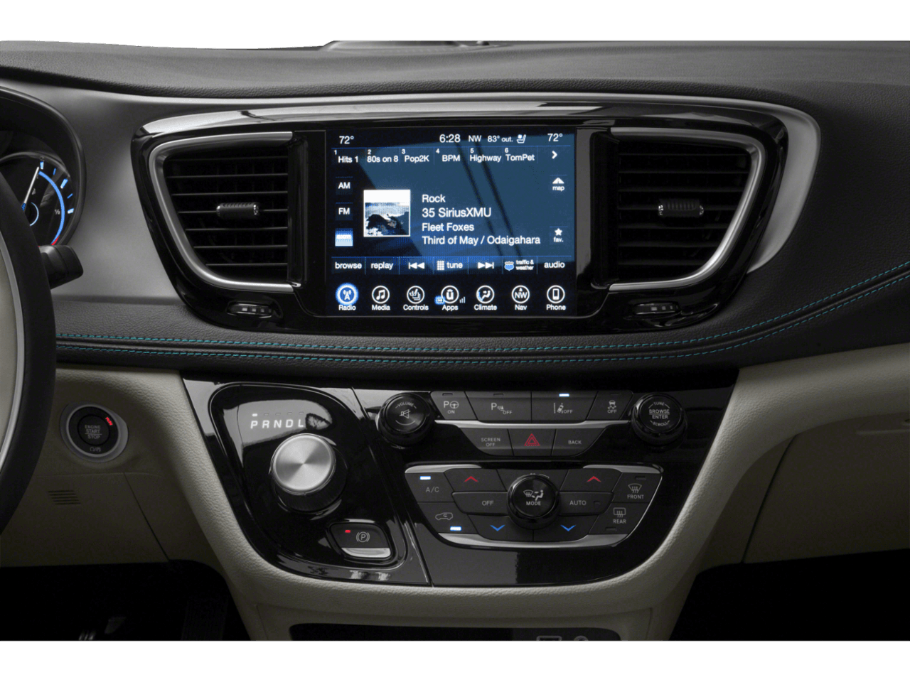 2018 Chrysler Pacifica Hybrid Touring L - Interior Stereo System