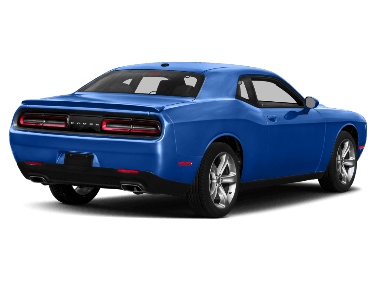 2018 Dodge Challenger SXT Plus - Rear 3/4, facing to the right