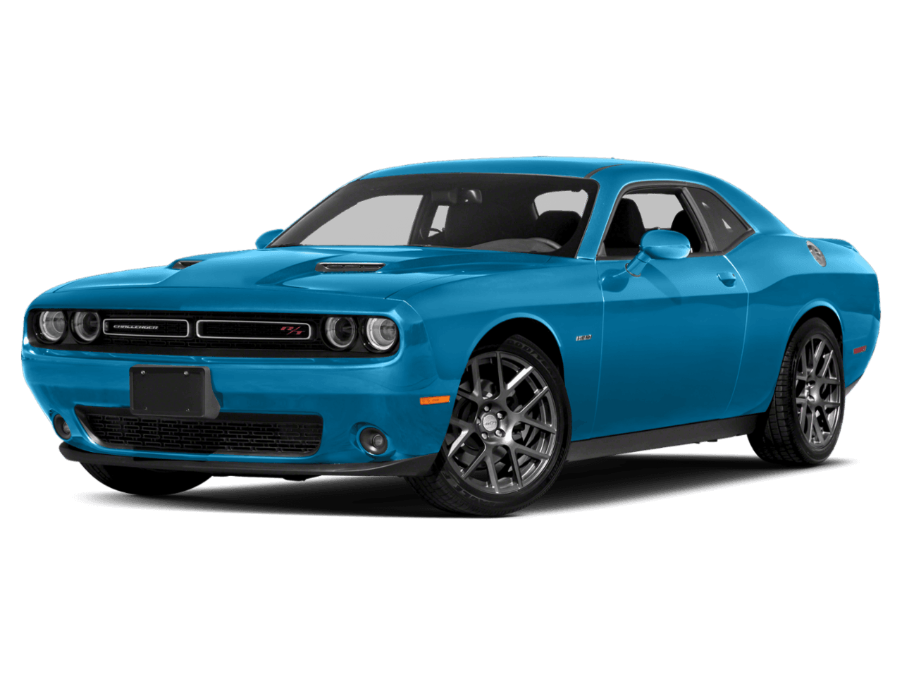 2018 Dodge Challenger R/T - Front 3/4, facing to the left
