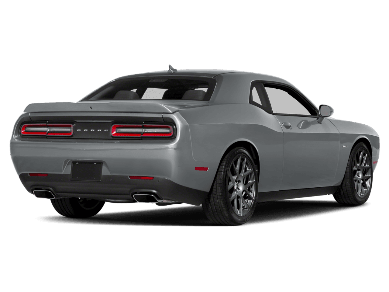 2018 Dodge Challenger R/T Plus - Rear 3/4, facing to the right