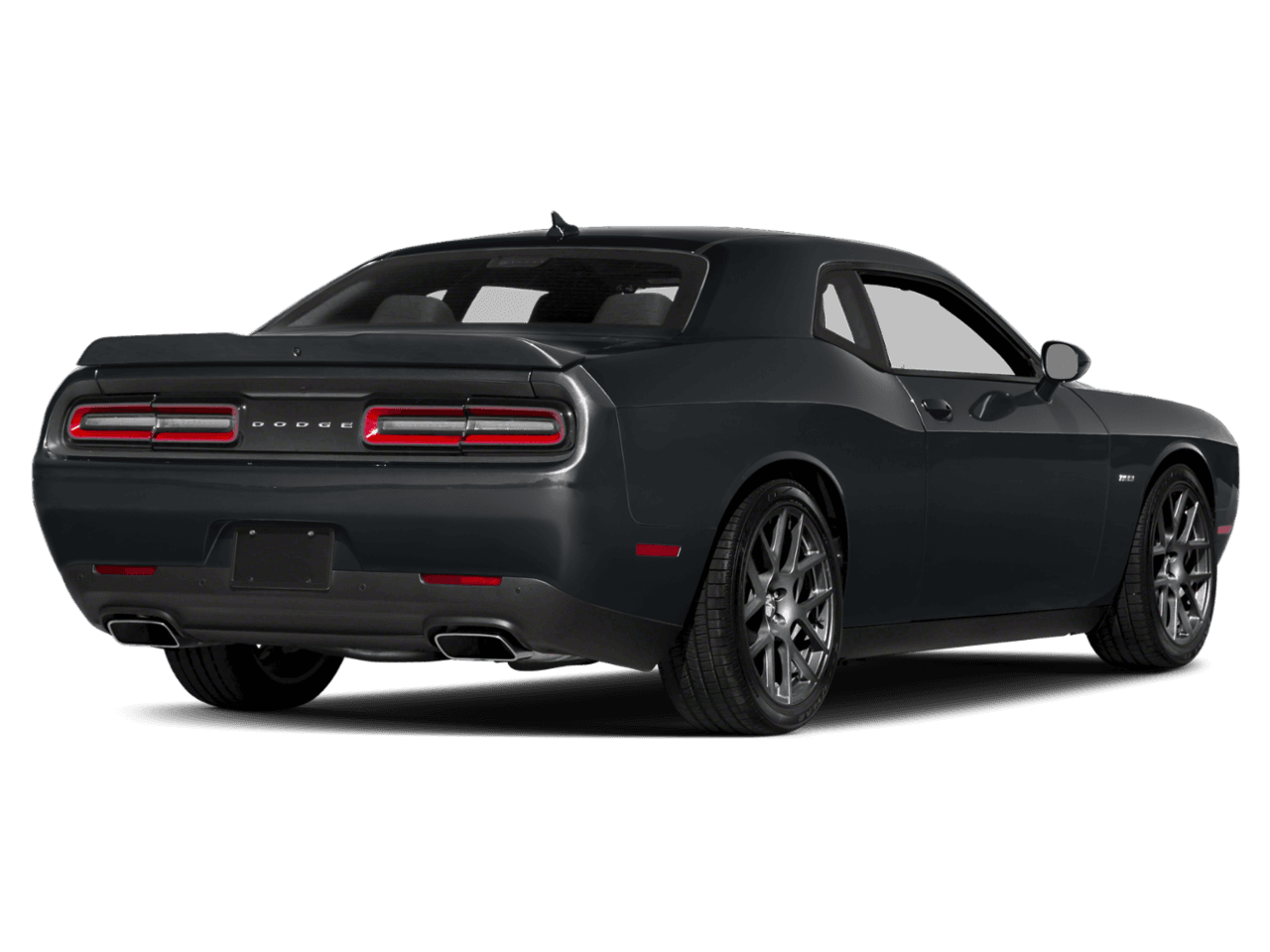 2018 Dodge Challenger R/T Plus Shaker - Rear 3/4, facing to the right