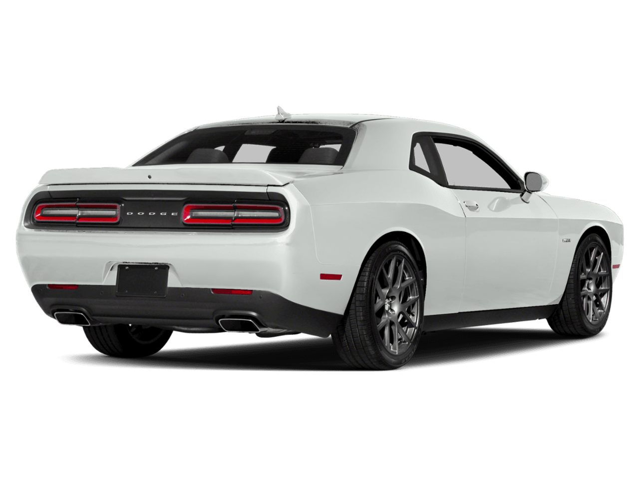 2018 Dodge Challenger R/T Plus Shaker - Rear 3/4, facing to the right