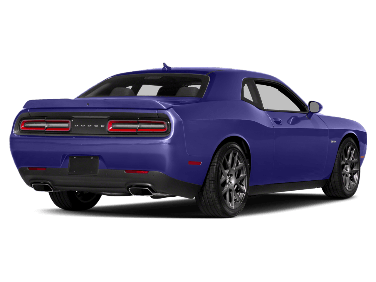 2018 Dodge Challenger R/T Shaker - Rear 3/4, facing to the right