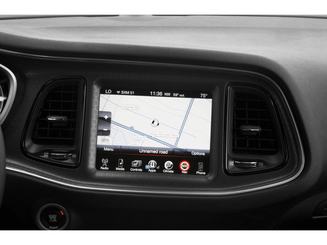 2018 Dodge Challenger T/A 392 - Interior Navigation System